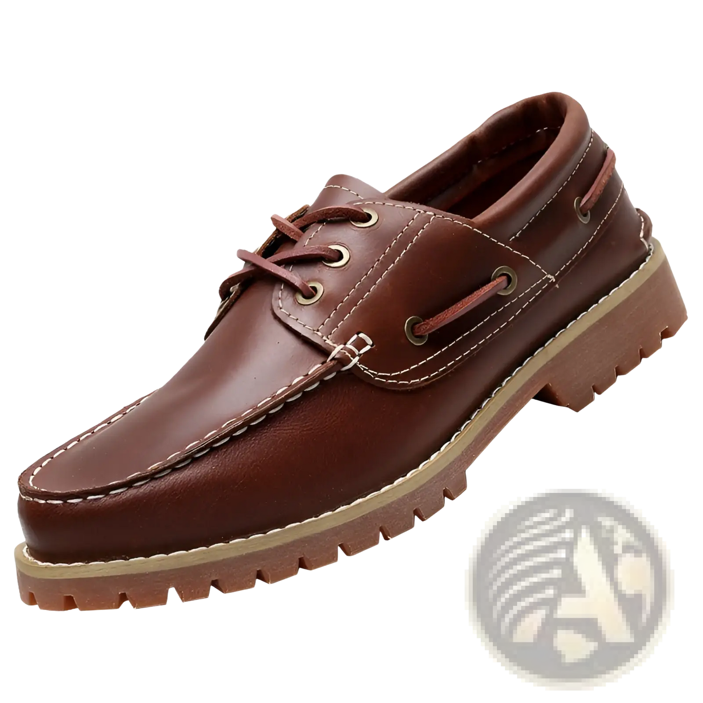 Men's Cowhide Leather Boat Shoes Casual Pumps