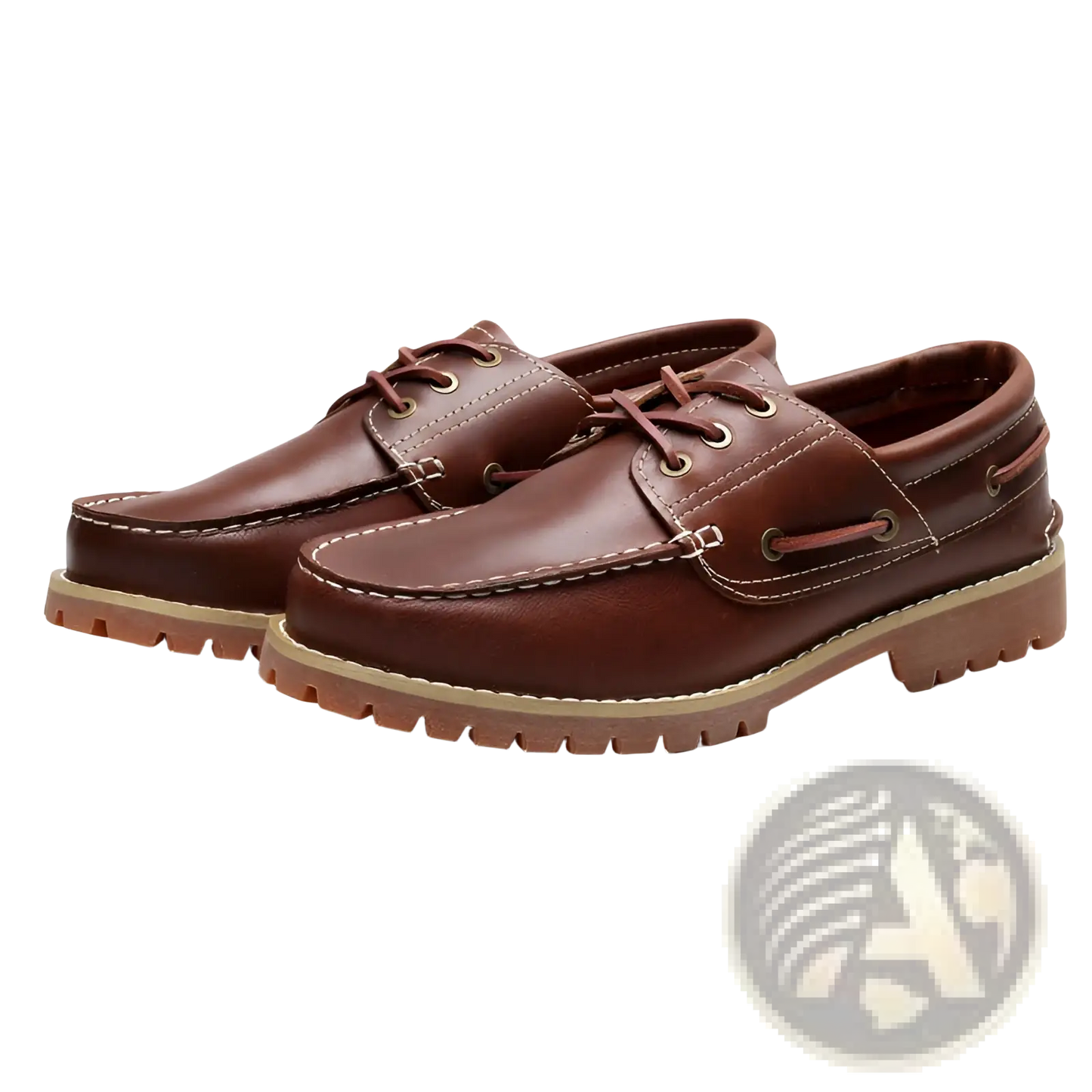 Men's Cowhide Leather Boat Shoes Casual Pumps