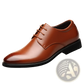 Men's Cowhide Leather Business Oxford Dress Shoes