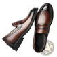 Men's Cowhide Leather Height Increasing Formal Loafers