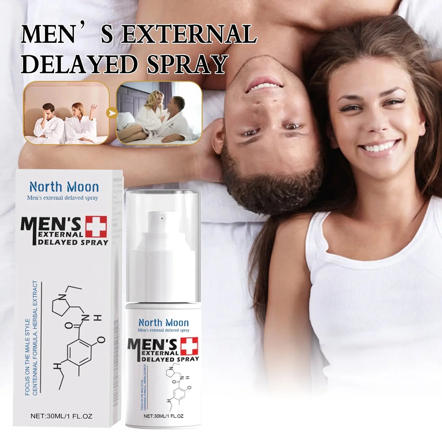 Men's Delay Spray for Stamina and Sensitivity 30ml