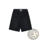 Men's Distressed Frayed Hem Denim Shorts