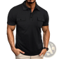 Men's Dual Pocket Short Sleeve Cotton Blend Polo Shirt