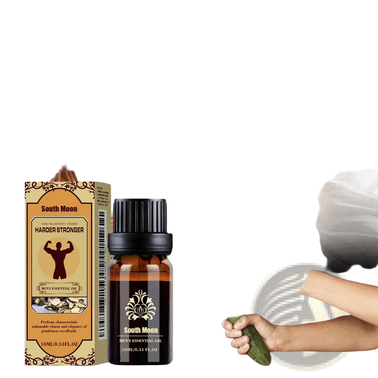 Men's Essential Oil Jojoba Massage Vitality 10ml