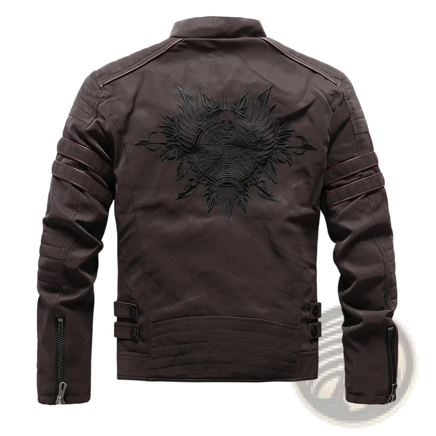 Men's Faux Leather Biker and Bomber Jackets