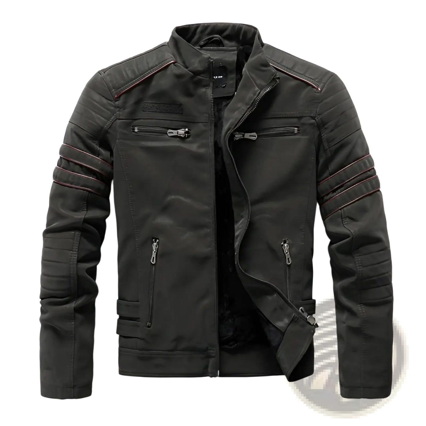 Men's Faux Leather Biker and Bomber Jackets