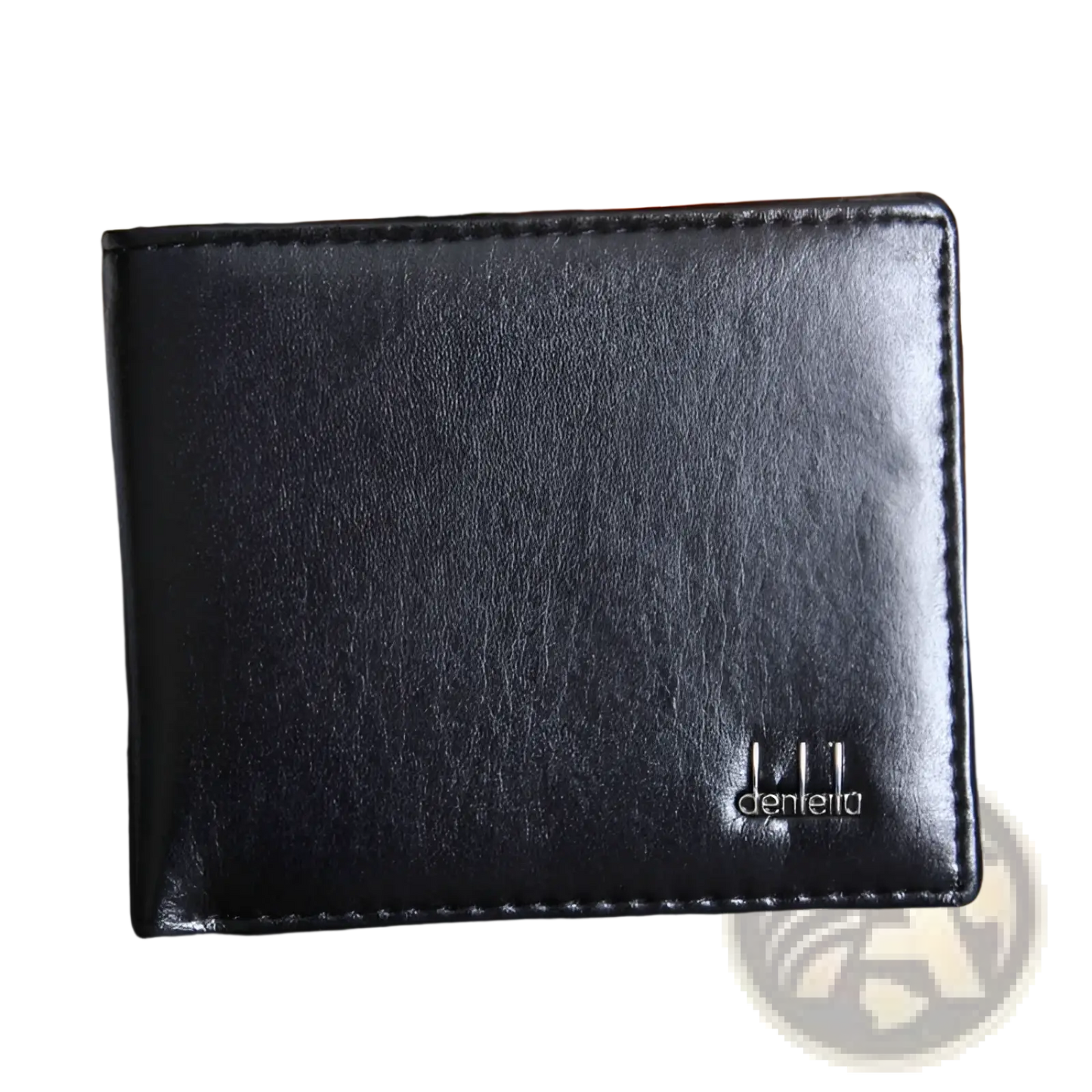Men's Faux Leather Textured Business Bifold Wallet