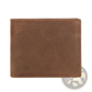 Men's First Layer Cowhide Leather Bifold Wallet