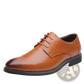 Men's Formal Lace Up Plus Size Leather Business Shoes