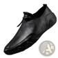 Men's Genuine Leather Slip on Casual Sports Shoes