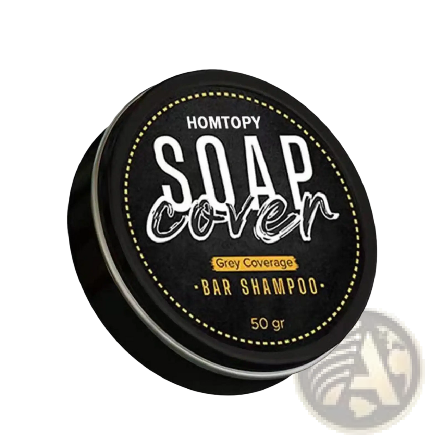 Men's Grey Coverage Bar Shampoo for Dark Hair 50g