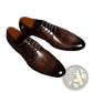 Men's Hand Rubbed Leather Oxford Dress Shoes