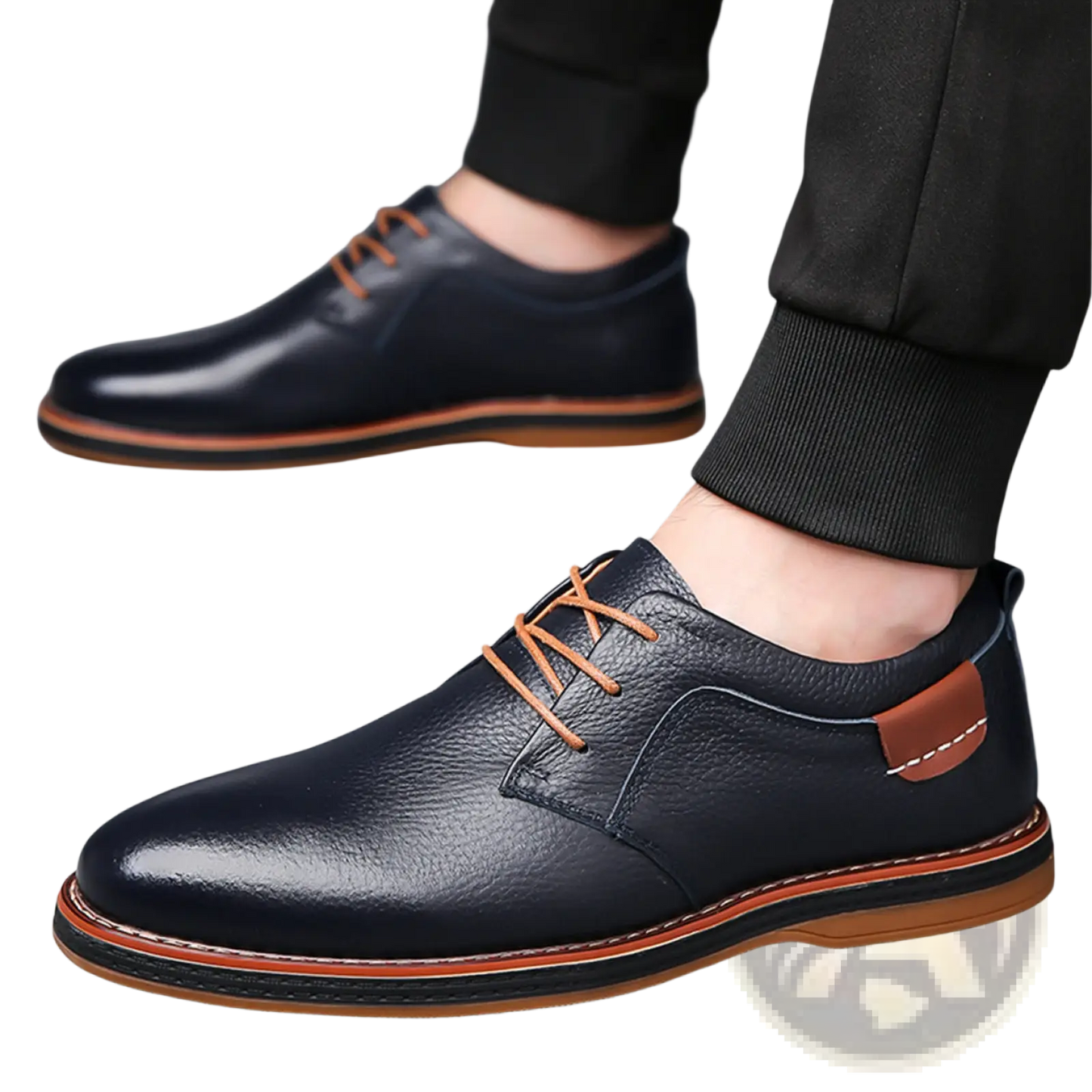 Men's Handmade Genuine Leather Lace Up Oxford Shoes