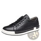 Men's Handmade Leather Low Top Sneakers Casual Shoes