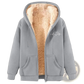 Men's Heartbeat Sherpa Lined Zip Up Winter Fleece Hoodie