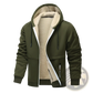 Men's Heavyweight Sherpa Lined Fleece Zip Up Hoodie