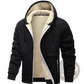 Men's Heavyweight Sherpa Lined Fleece Zip Up Hoodie