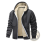 Men's Heavyweight Sherpa Lined Fleece Zip Up Hoodie