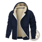 Men's Heavyweight Sherpa Lined Fleece Zip Up Hoodie