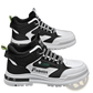 Men's High-top Chunky Elevator Sneakers Xb13