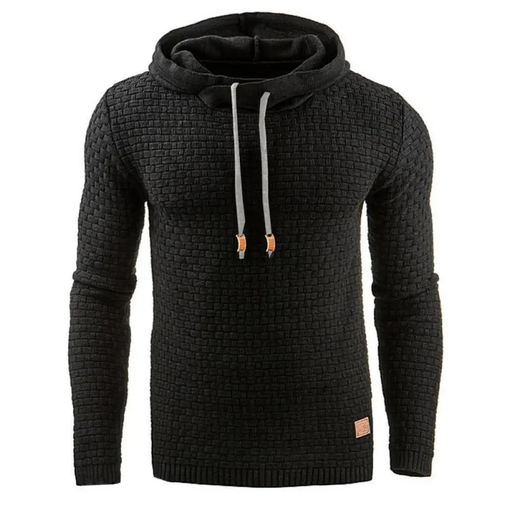Men’s Premium Textured Fleece Lined Thermal Hoodie