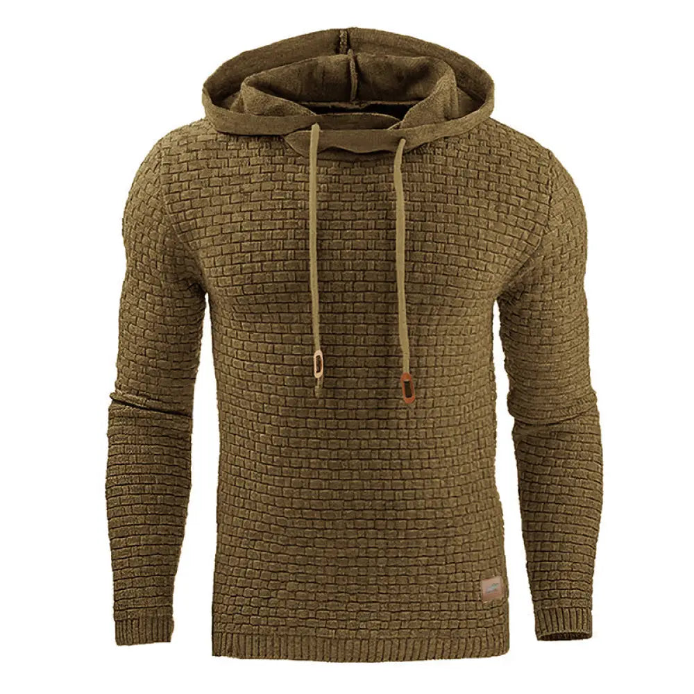 Men’s Premium Textured Fleece Lined Thermal Hoodie