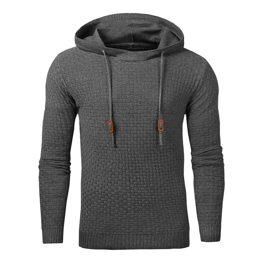 Men’s Premium Textured Fleece Lined Thermal Hoodie