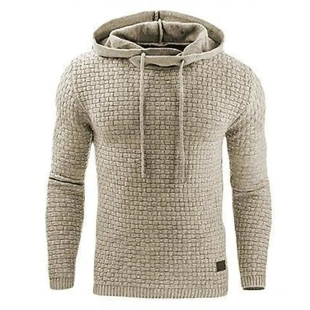 Men’s Premium Textured Fleece Lined Thermal Hoodie