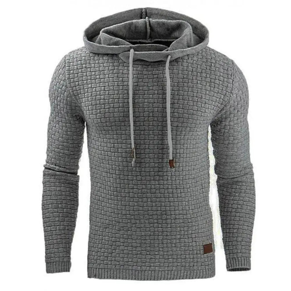 Men’s Premium Textured Fleece Lined Thermal Hoodie