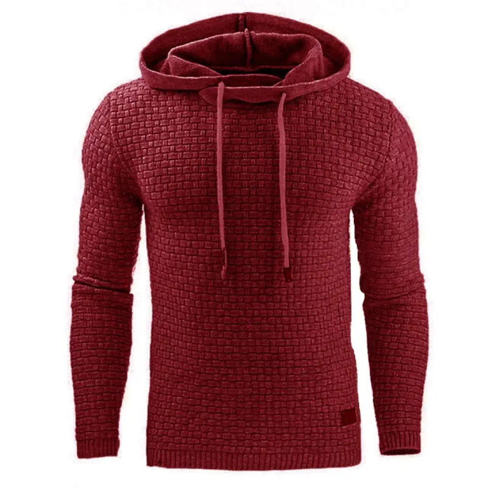 Men’s Premium Textured Fleece Lined Thermal Hoodie
