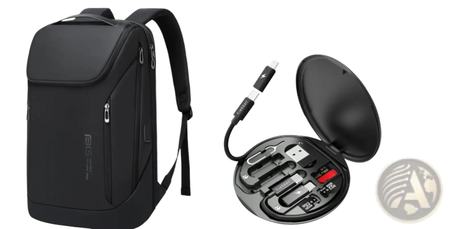 Men's Laptop Travel Backpack with Usb Charging
