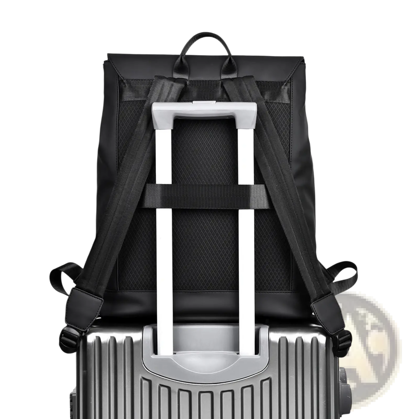 Men's Large Nylon Business Travel Backpack 20-35l