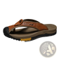 Men's Leather Beach Sandals Outdoor Sport Flip Flops