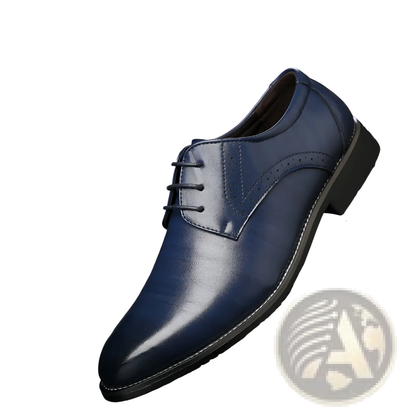 Men's Leather Brogue Oxford Dress Shoes