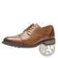 Men's Leather Cap Toe Retro Business Casual Shoes