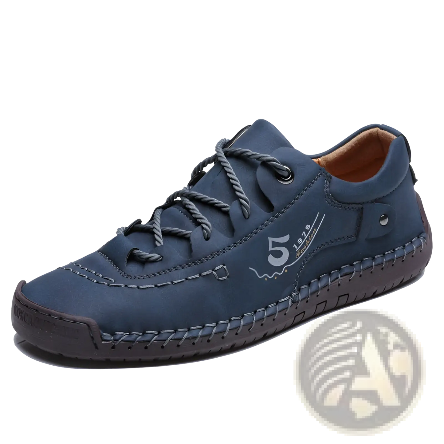 Men's Leather Casual Lace Up British Shoes