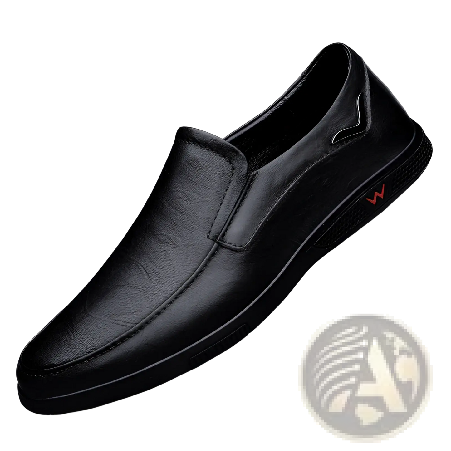 Men's Leather Loafers British Style Slip on Shoes