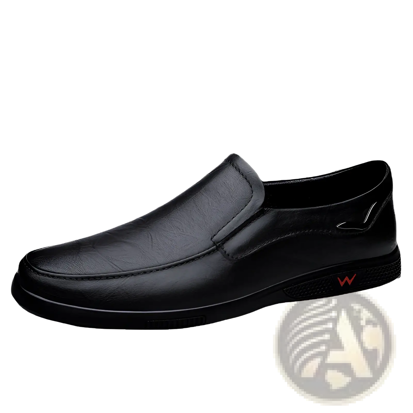 Men's Leather Loafers British Style Slip on Shoes
