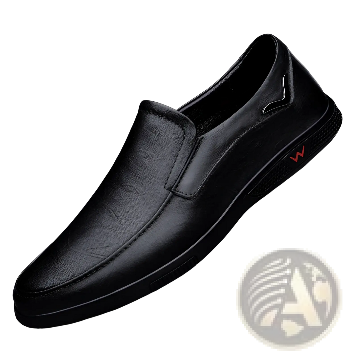 Men's Leather Loafers British Style Slip on Shoes