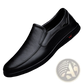 Men's Leather Loafers British Style Slip on Shoes