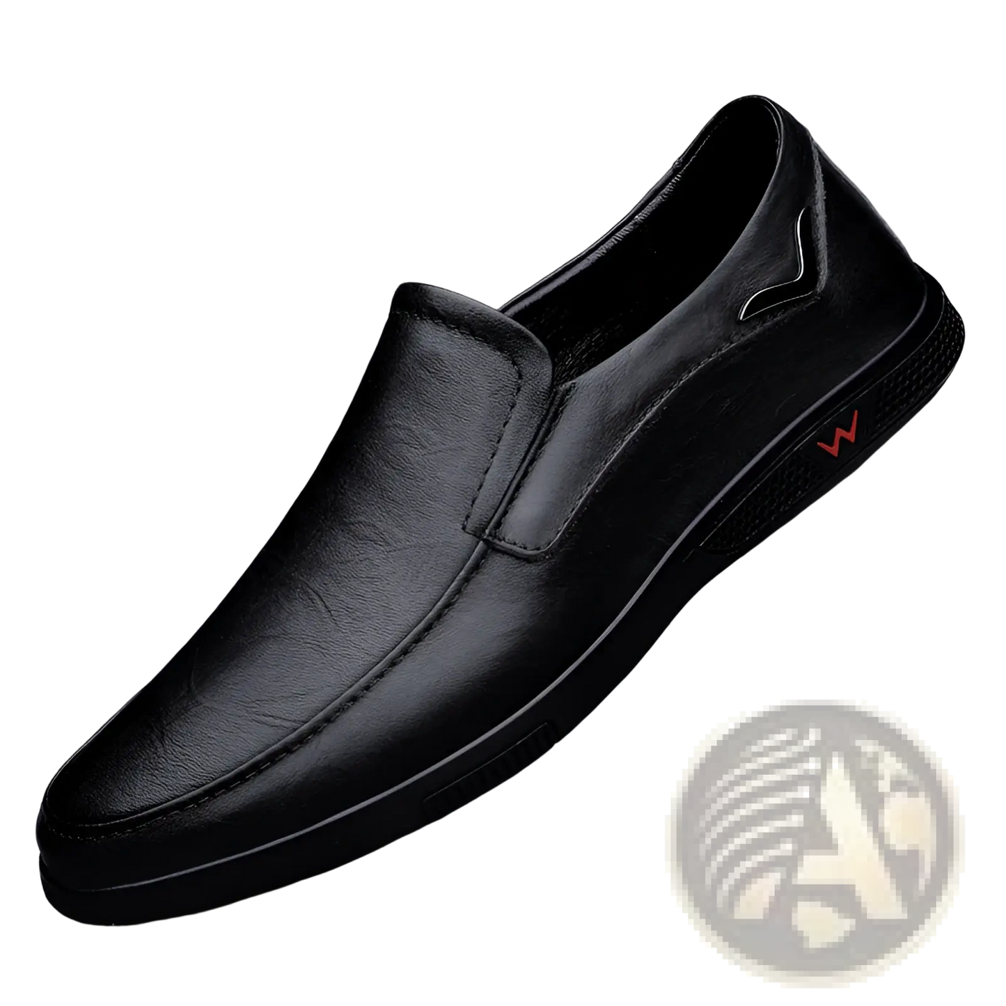 Men's Leather Loafers British Style Slip on Shoes