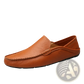 Men's Leather Moccasin Loafers Slip on Shoes
