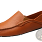 Men's Leather Moccasin Loafers Slip on Shoes