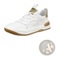 Men's Leather Perforated Breathable Sneakers