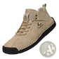 Men's Leather Shoes Plus Size Handmade Salkin Boots