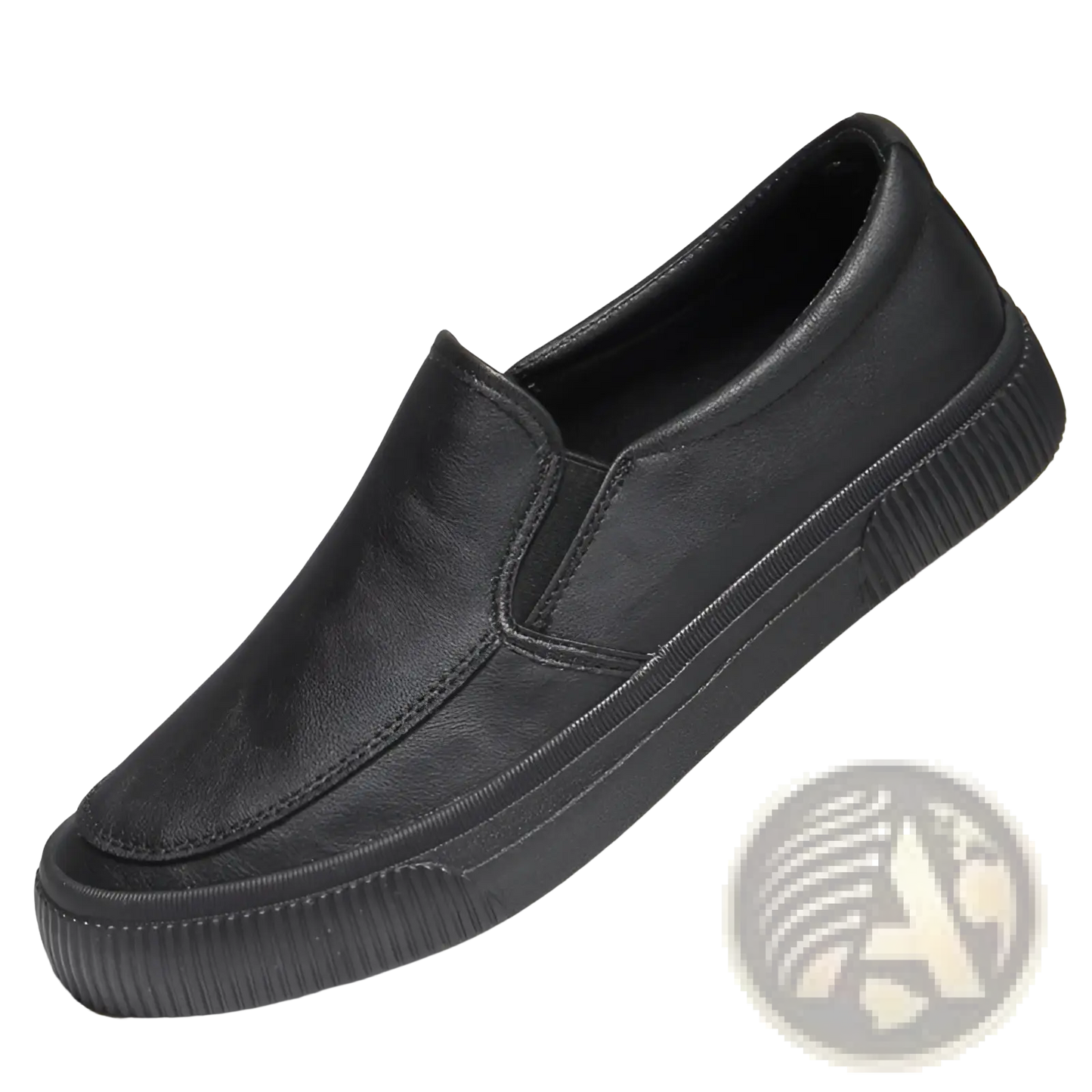 Men's Leather Slip-on Casual Fashion Sneakers