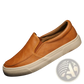 Men's Leather Slip-on Casual Fashion Sneakers