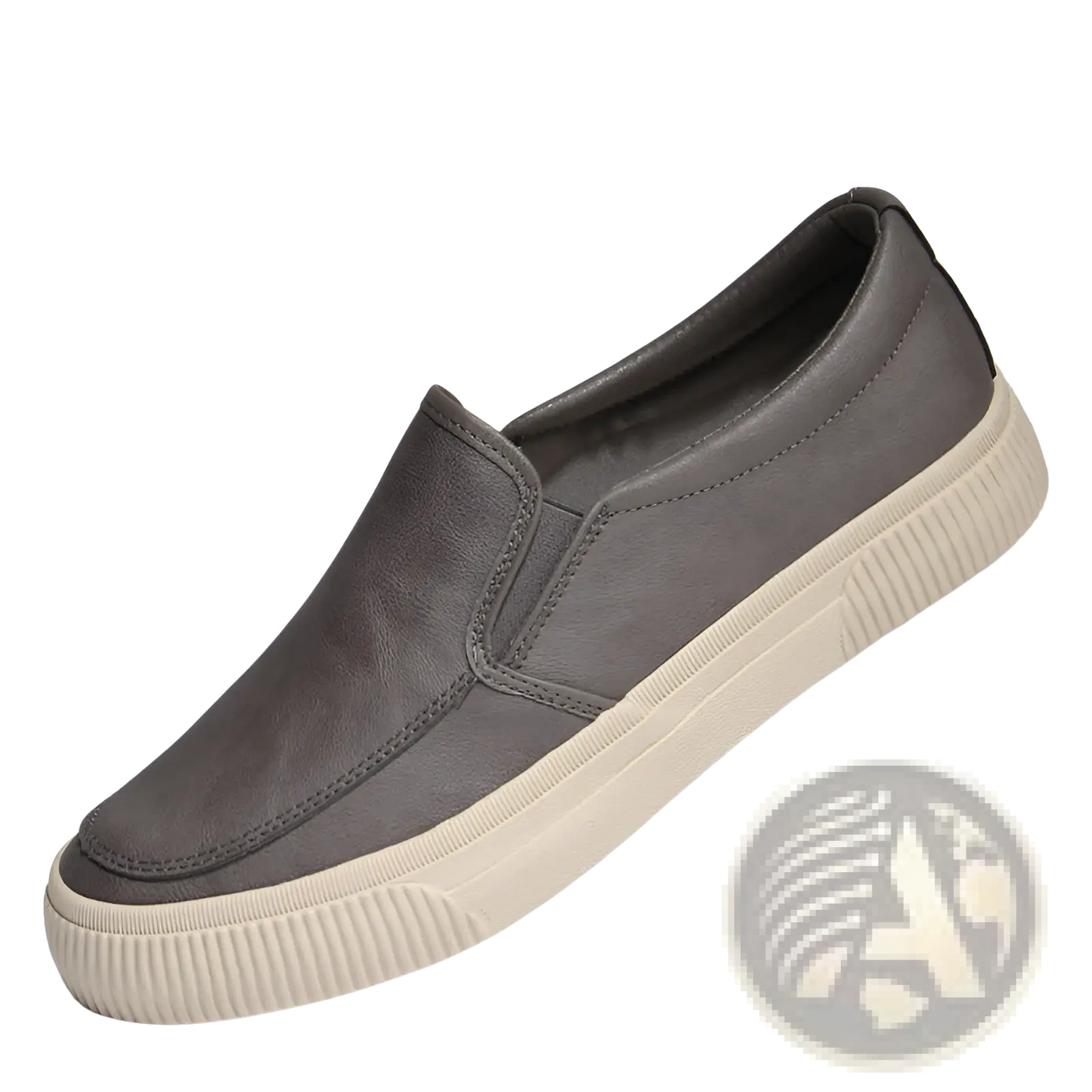 Men's Leather Slip-on Casual Fashion Sneakers