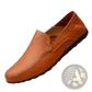 Men's Leather Slip on Loafers Business Casual Shoes