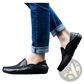 Men's Leather Slip on Loafers Casual Driving Shoes